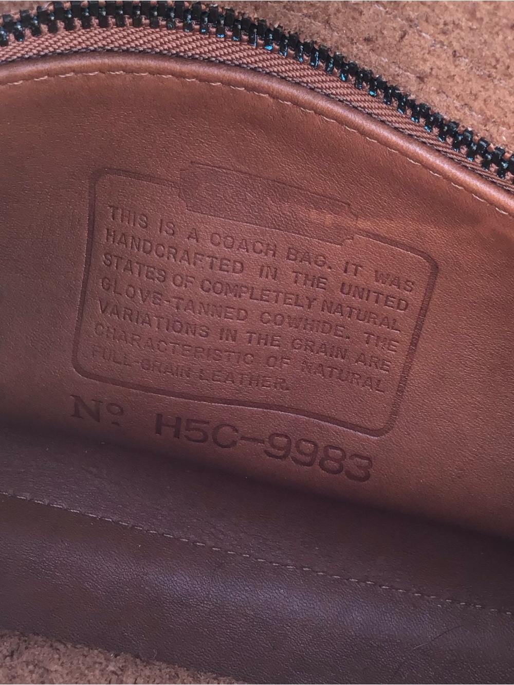 Coach British Tan Regina Crossbody Bag 9983 - Picture 2 of 15